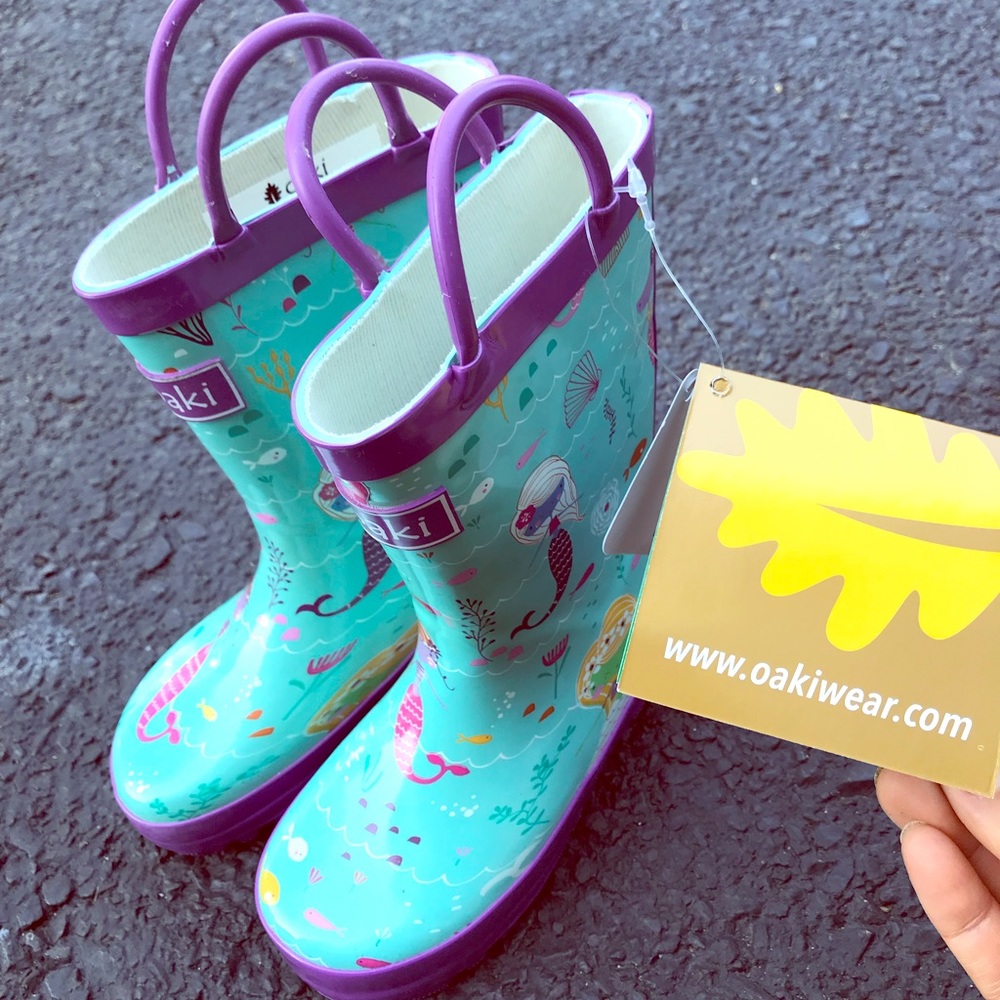 little girl rain boots